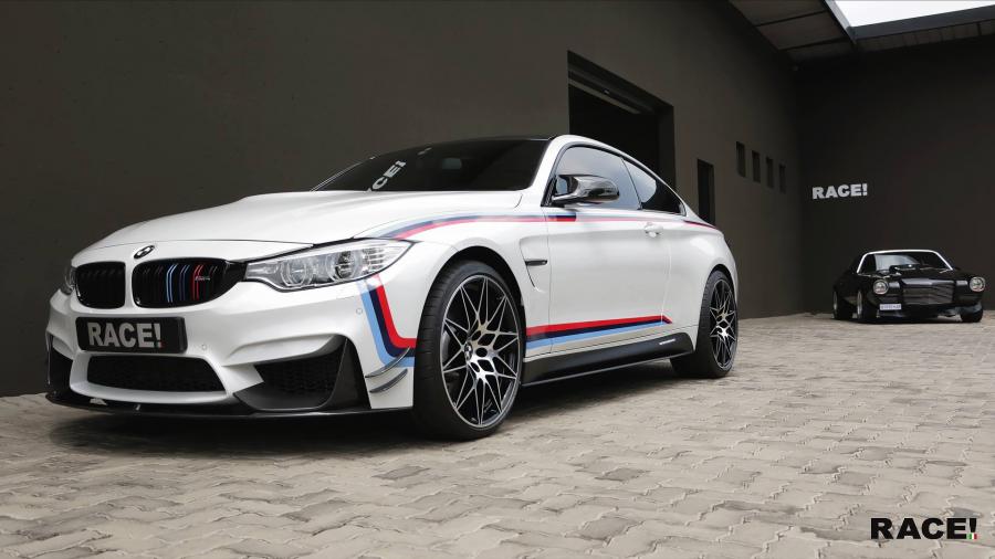  BMW M4 Coupe by Vorsteiner and RACE! 2017 года  (фото 2 из 9)